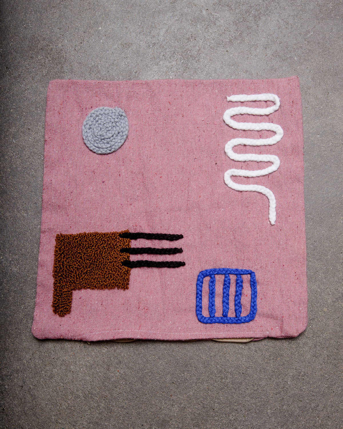 Berberlin Cushion "Pink Field"